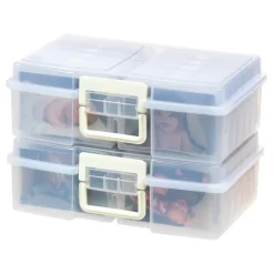 Iris® Large 4" x 6" Photo & Embellishment Craft Keeper Set