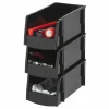 Iris® Medium Black Storage Bin, 8ct.