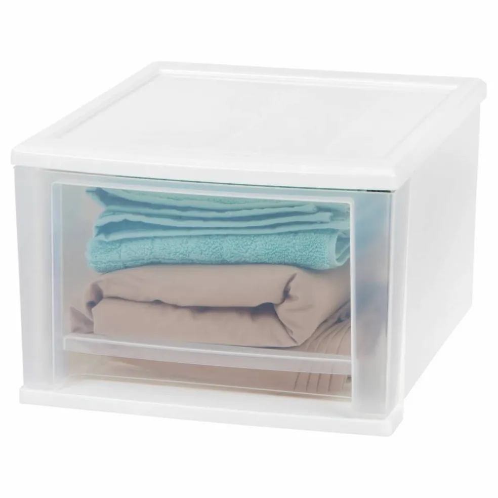 Iris® Medium Stacking Drawer, 4 Pack