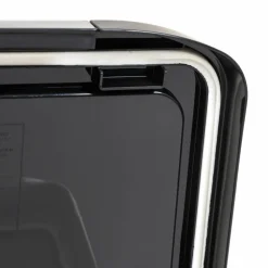 IRIS 32.5qt. Clear/Black Pet Food Container with Sealed Top