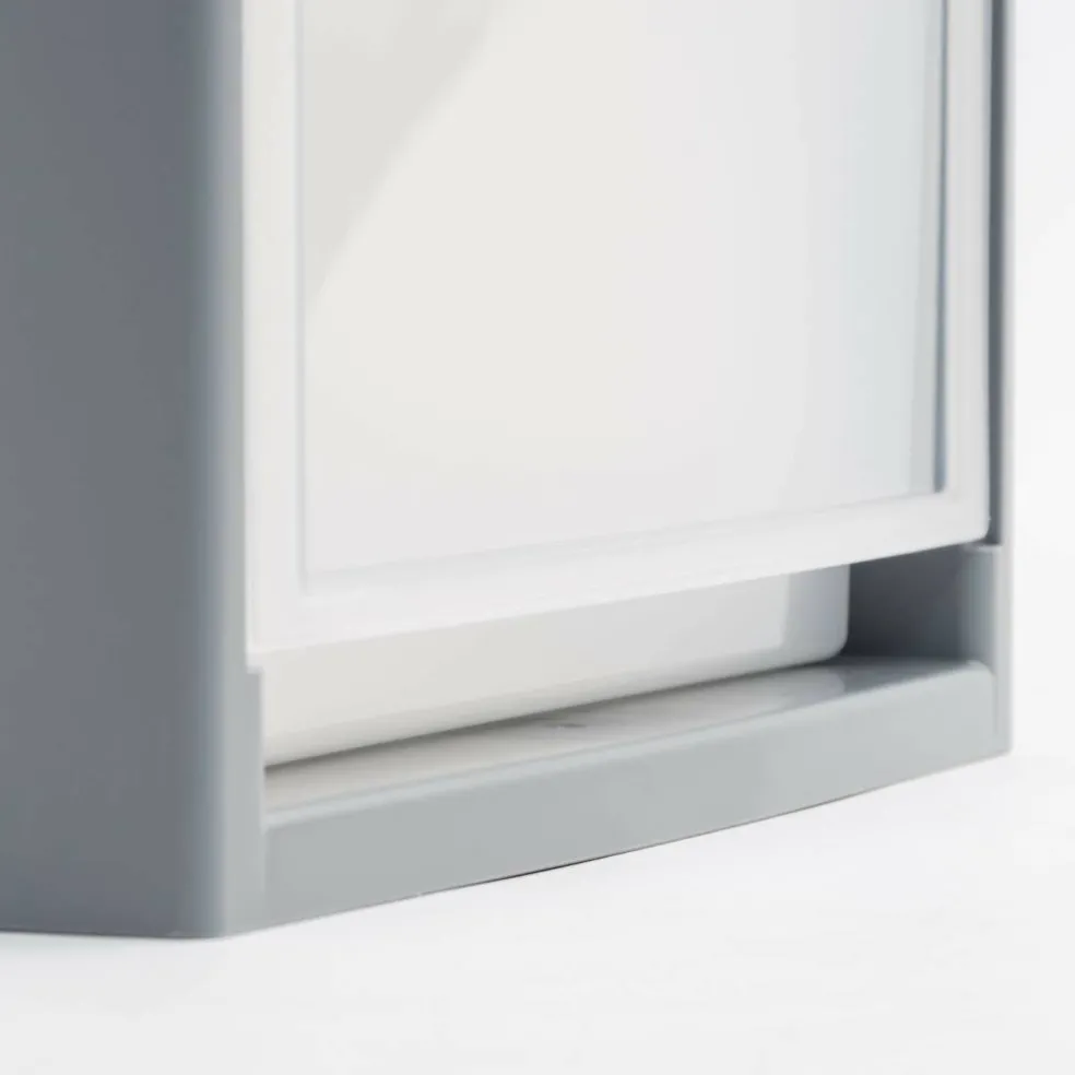 Iris® 13qt. Gray Stackable Drawer, 4 Pack