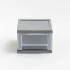 IrisĀ® 6.5qt. Gray Stackable Drawer, 5 Pack