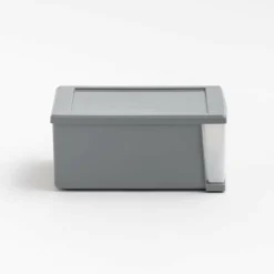 Iris® 6.5qt. Gray Stackable Drawer, 5 Pack
