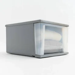 Iris® 17qt. Gray Stacking Drawer, 3 Pack