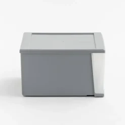 Iris® 17qt. Gray Stacking Drawer, 3 Pack