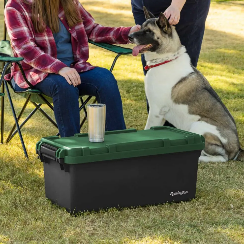 Iris® Remington 60 Qt. Black, Heavy Duty Trailbox, 2 Ct