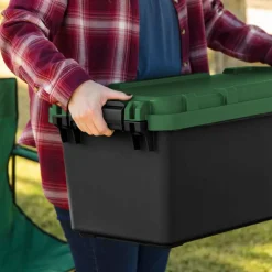 Iris® Remington 60 Qt. Black, Heavy Duty Trailbox, 2 Ct