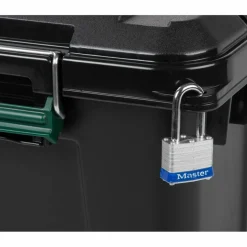 IRIS® Remington® 82qt. Black Store-It-All Utility Totes with Buckle Lids, 4ct.