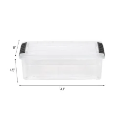 IRIS Stack & Pull™ Plastic Storage Boxes