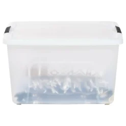 IRIS Stack & Pull™ Plastic Storage Boxes