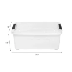 IRIS Stack & Pull™ Plastic Storage Boxes