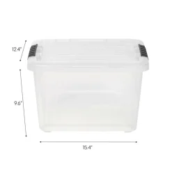 IRIS Stack & Pull™ Plastic Storage Boxes