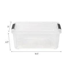 IRIS Stack & Pull™ Plastic Storage Boxes