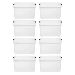 IRIS Stack & Pull™ Plastic Storage Boxes