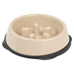 IRIS USA 2Cup/4Cup Slow Feeder Dog Bowl for Pets