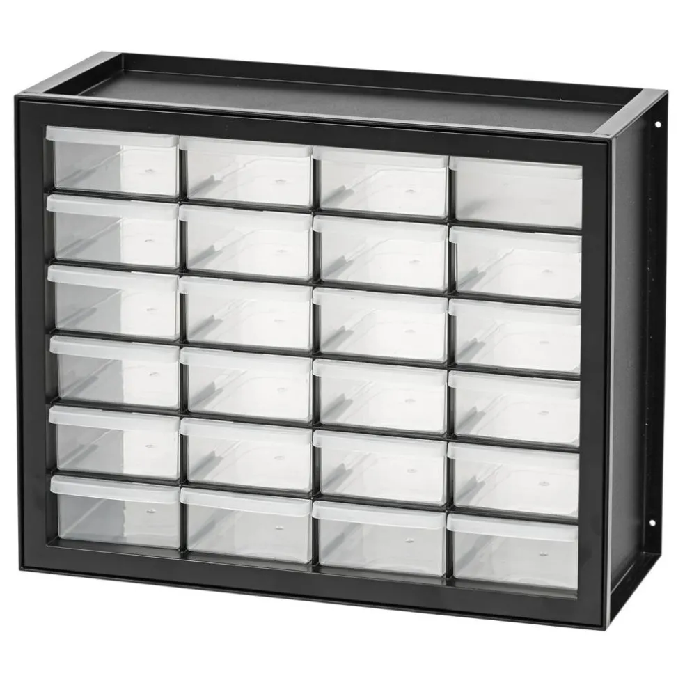 IRIS USA 24 Drawer Parts and Hardware Cabinet