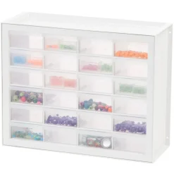 IRIS USA 24 Drawer Parts and Hardware Cabinet