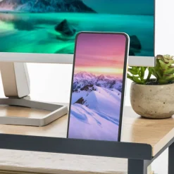 IRIS USA Office Computer Desk Table with Organizer and Cable Tray