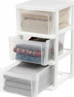 IRIS USA Plastic Storage Drawers Container Organizer for Clothes