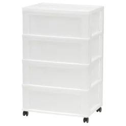 IRIS USA Plastic Storage Drawers Container Organizer for Clothes