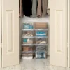 IRIS USA 6 Quart Clear Storage Box, Clear