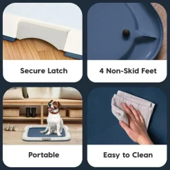 IRIS USA Square Pet Training Pad Holder
