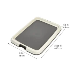 IRIS USA Square Pet Training Pad Holder