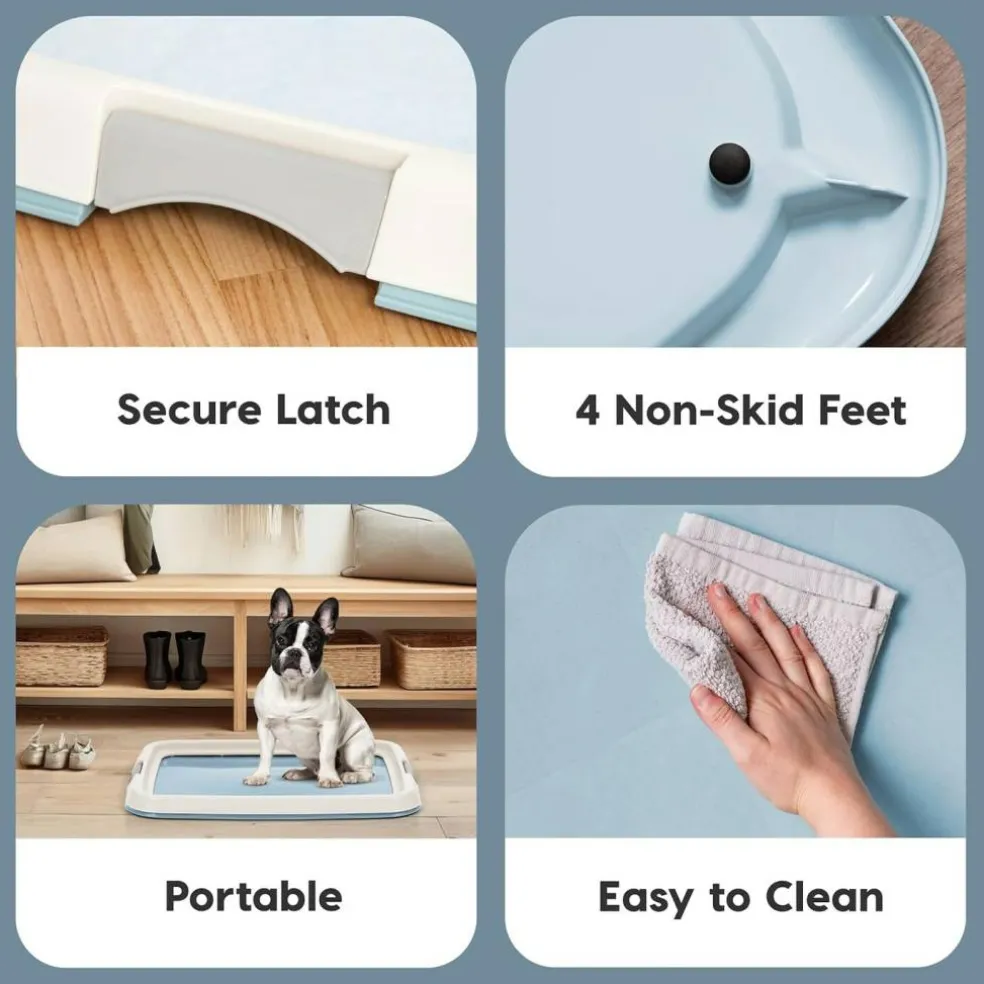 IRIS USA Square Pet Training Pad Holder