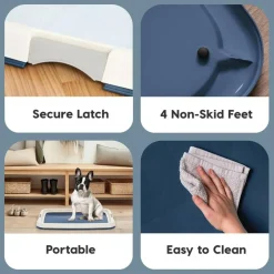 IRIS USA Square Pet Training Pad Holder