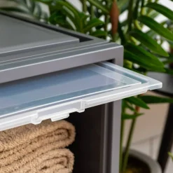 IRIS USA Stackable Plastic Storage Chest