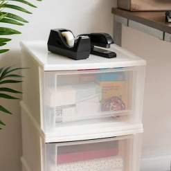 IRIS USA Stackable Plastic Storage Chest