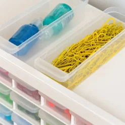 IRIS USA Stackable Storage Cabinet for Hardware Crafts, Small Parts Organizer Drawer, Compartment