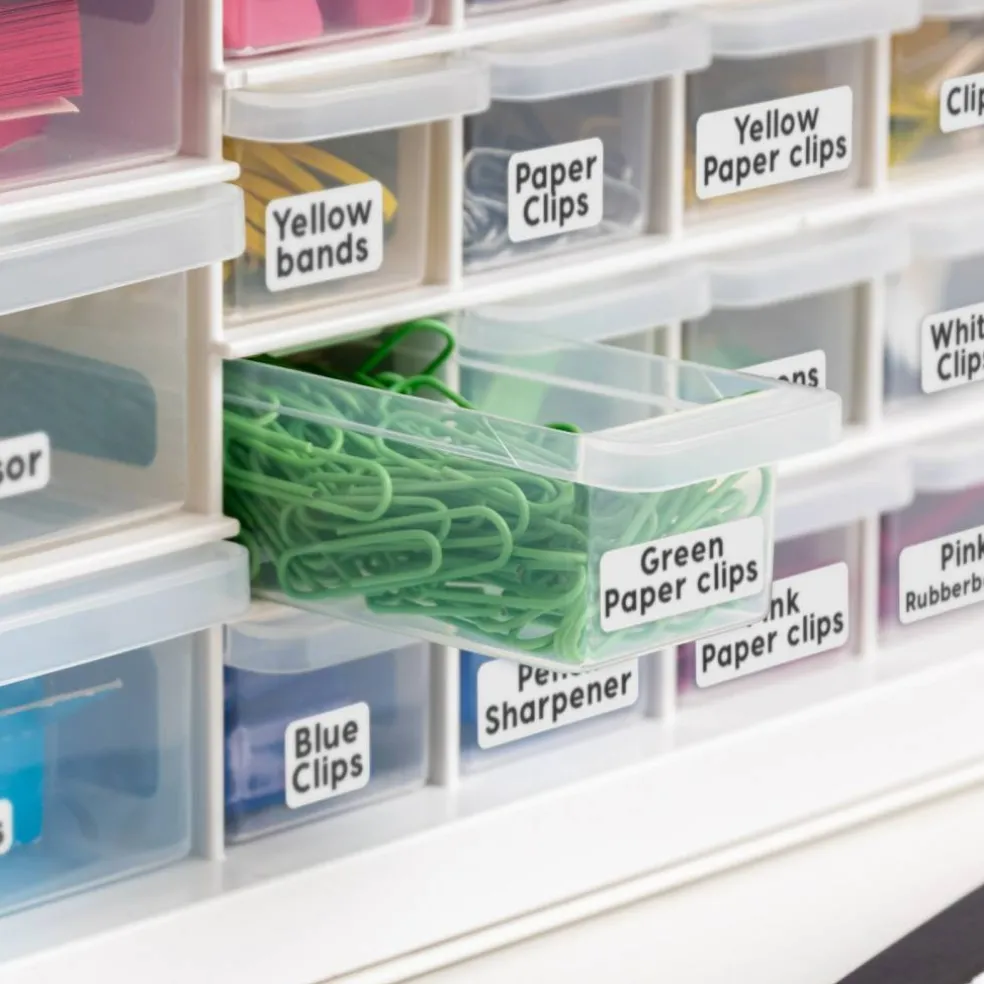 IRIS USA Stackable Storage Cabinet for Hardware Crafts, Small Parts Organizer Drawer, Compartment