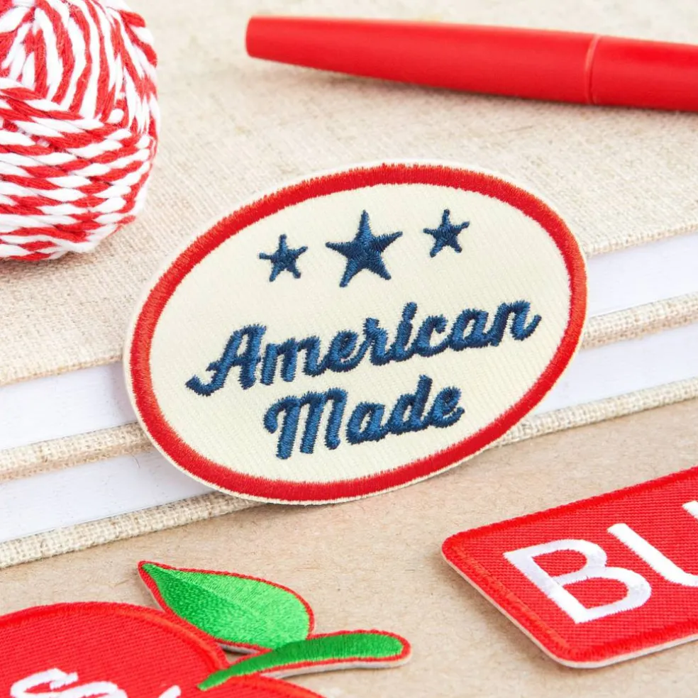 Iron-On & Adhesive American Made Patch by Make Market®