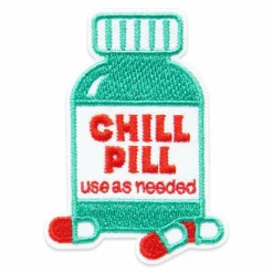 Iron-On & Adhesive Chill Pill Patch by Make Market®
