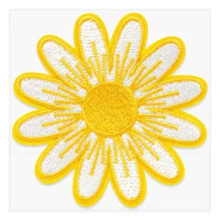 Iron-On & Adhesive Daisy Patch by Make Market®