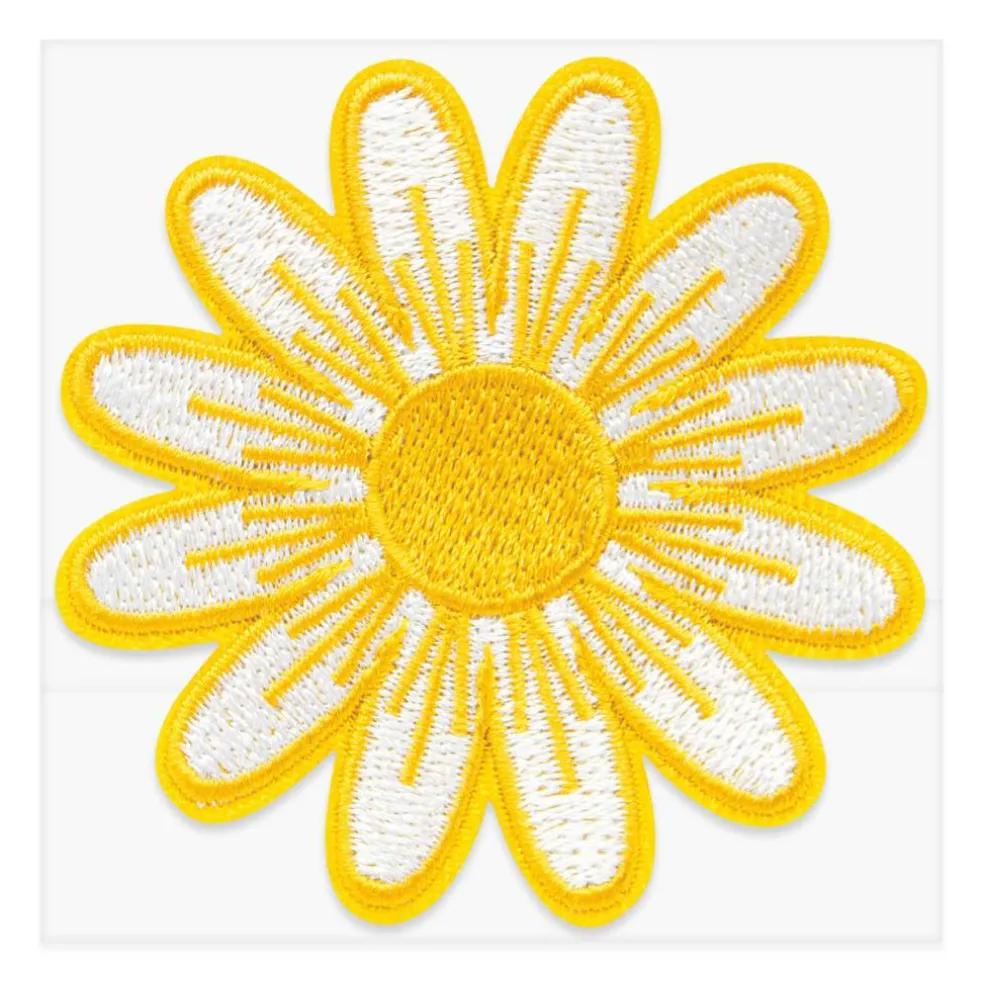 Iron-On & Adhesive Daisy Patch by Make Market®