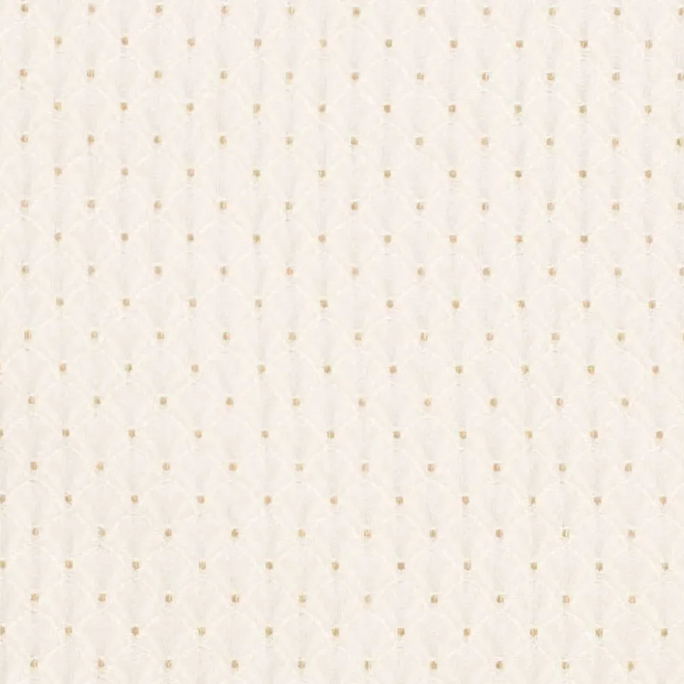 Ivory Fade Resistant Abstract Small Scale Woven Pattern Upholstery Fabric by The Yard - SKU: Jefferson Ivory