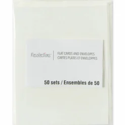 Ivory Flat Cards & Envelopes by Recollections™, 5