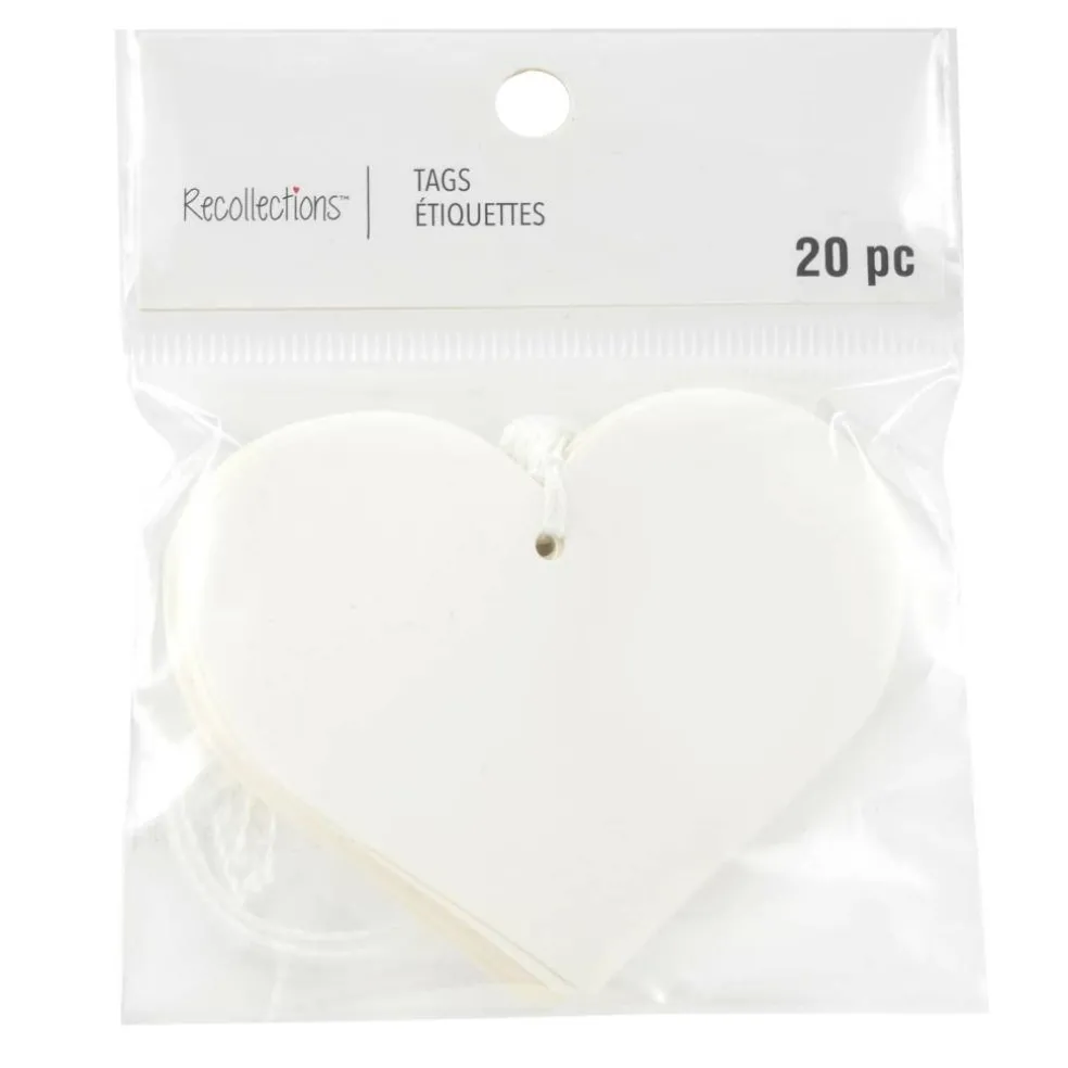 Ivory Heart Tags by Recollections™