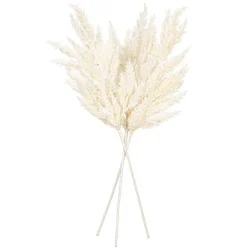 28" Ivory Pampas Grass Spray 3/Bag