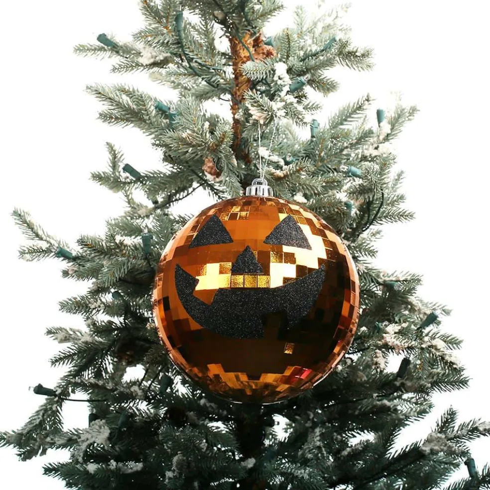 7.8" Jack-O'-Lantern Ball Halloween Ornament by Ashland®
