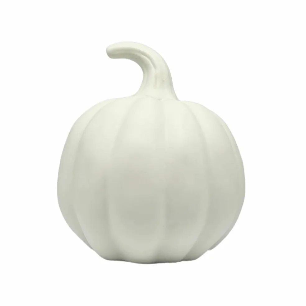 7.25" Jack-o'-Lantern DIY Ceramic LED Décor by Make Market®