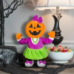 13" Jack-O'-Lantern  Girl Animated Plush by Ashland®