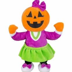 13" Jack-O'-Lantern  Girl Animated Plush by Ashland®