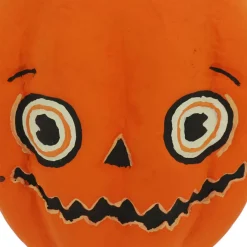 9" Jack-o'-Lantern Paper Mache Candy Bowl by Ashland®
