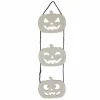 16.25" Jack-o'-Lanterns DIY Linear Wood Plaque by Make Market®