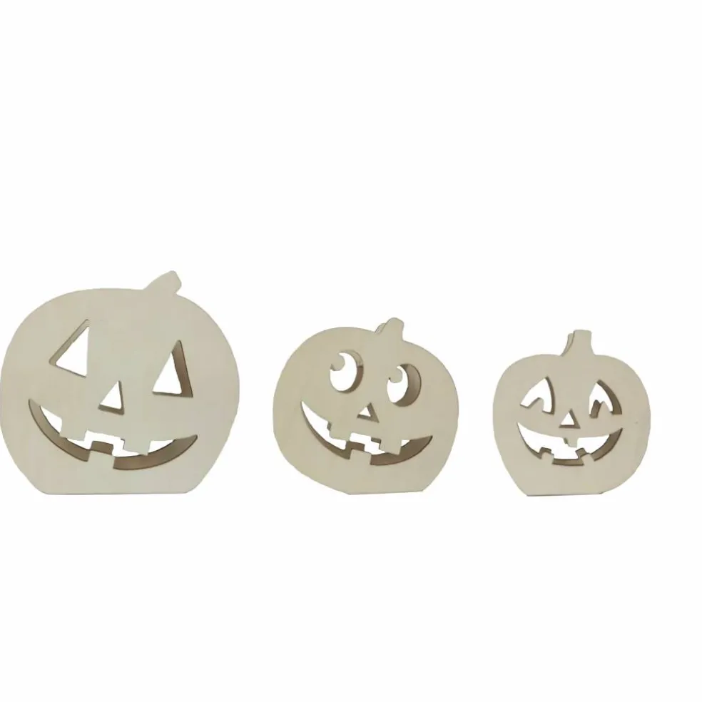 Jack-o'-Lantern Stackable DIY Wood Décor Set by Make Market®