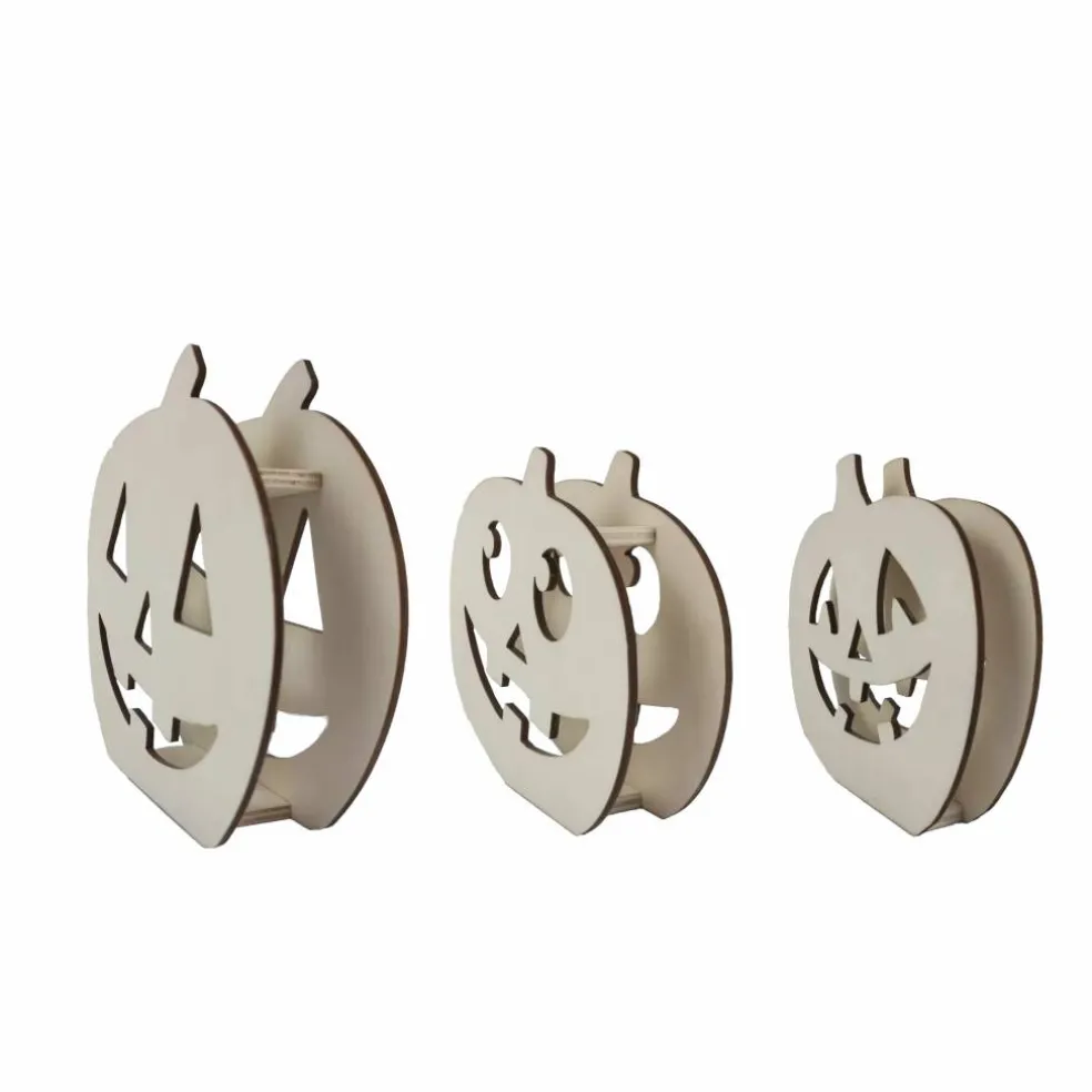 Jack-o'-Lantern Stackable DIY Wood Décor Set by Make Market®