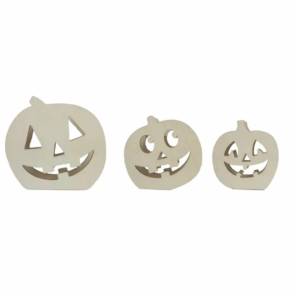 Jack-o'-Lantern Stackable DIY Wood Décor Set by Make Market®